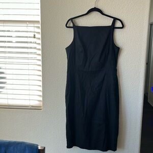 J Crew black dress sz12 NWT
